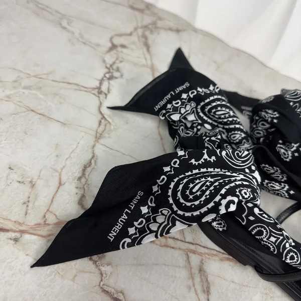 Dallas Bandana сандалі чорні принтовані 2110 фото