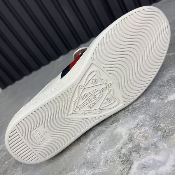 Ace Web UFO Dragon Sneaker Patch White Leather