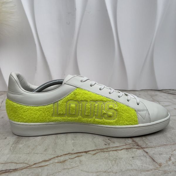 Luxembourg Sneakers Varsity Chenille White Leather