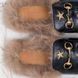 Princetown Horsebit Embroidered Bees Stars Fur Leather