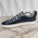 Frontrow Low Top Sneakers Dark Gray Silver Leather