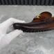 Hockenheim Moccasins Brown Patina Leather