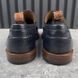 Major Loafers Blue Navy Grained Leather