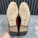Jordaan Web Horsebit Loafers Burgundy Suede