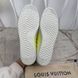 Luxembourg Sneakers Varsity Chenille White Leather