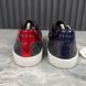 Gucci Ace Monogram Gray Leather Sneakers
