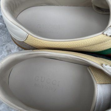 G74 Web Sneakers Yellow Leather