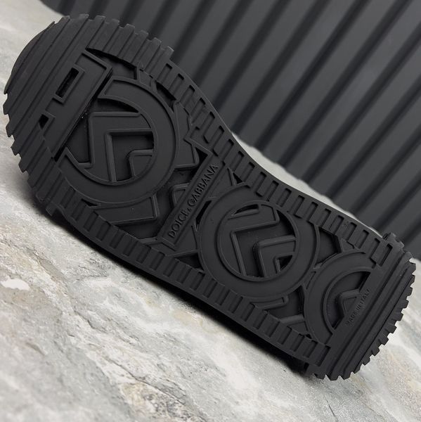 NS1 Low Top Sneakers Black Fabric Lace