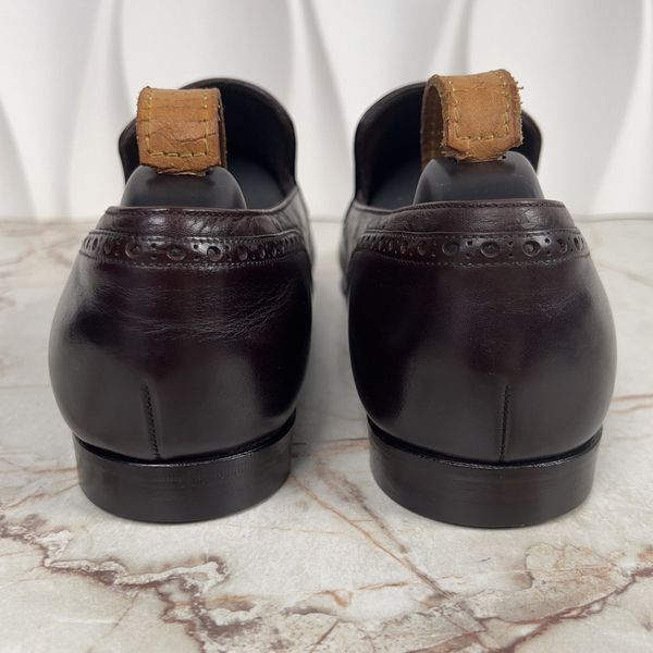 Vintage Loafers Guccissima Monogram GG Patina Brown