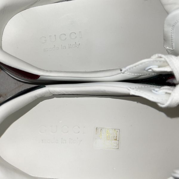 Ace Web Gucci Band Stars кросівки білі шкіряні 1425 фото