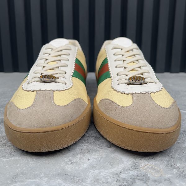 G74 Web Sneakers Yellow Leather