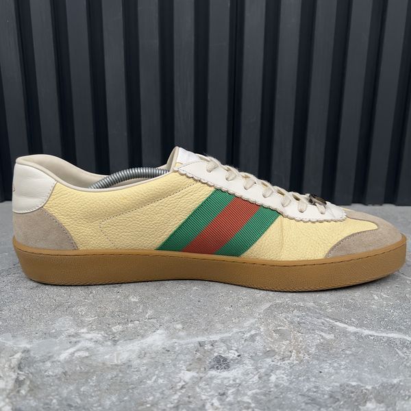G74 Web Sneakers Yellow Leather