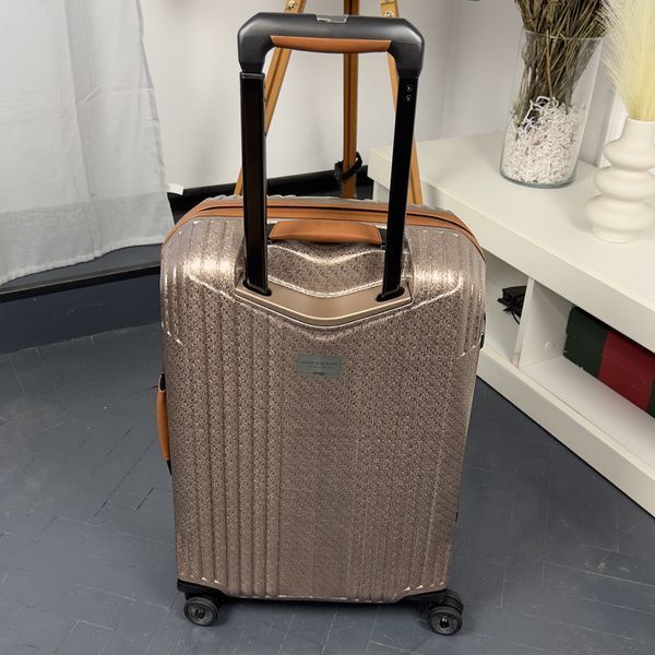 7R Spinner S Suitcase Carry-On Lightweight Rose Gold