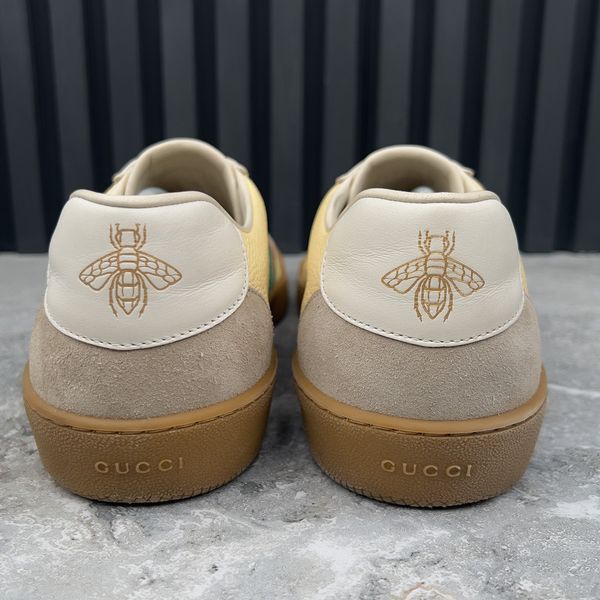 G74 Web Sneakers Yellow Leather