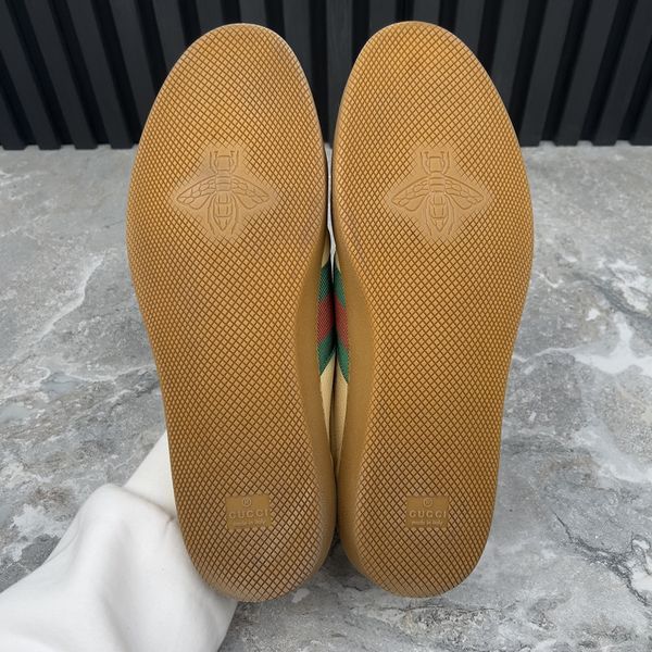 G74 Web Sneakers Yellow Leather