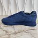 Run Away Sneakers Damier Blue Knit Fabric Leather