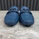 Monte Carlo Moccasins Blue Taiga Leather