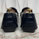 Monte Carlo LV Logo Moccasins Blue Leather