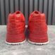 Run Away Sneakers Red Pattern Crocodile Leather
