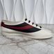 Falacer Hebron Sneakers Web Bee Embroidery White Leather