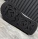 NS1 Low Top Sneakers Black Fabric Lace