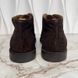 Ankle Boots GG Monogram Embossed Brown Suede