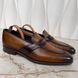 Loafers Patina Brown Leather