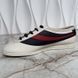 Falacer Hebron Sneakers Web Bee Embroidery White Leather