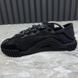 NS1 Low Top Sneakers Black Fabric Lace