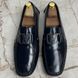 Monte Carlo LV Logo Moccasins Blue Leather