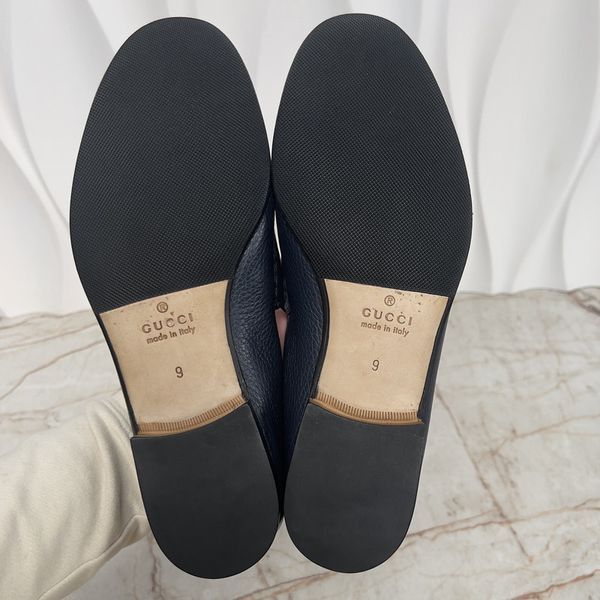 1955 Horsebit Loafers Blue Grain Leather