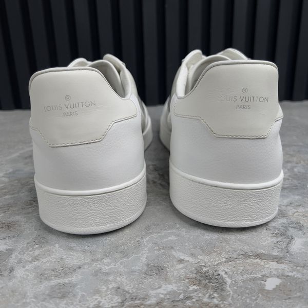 Rivoli Sneakers Monogram White Leather Transparent PVC