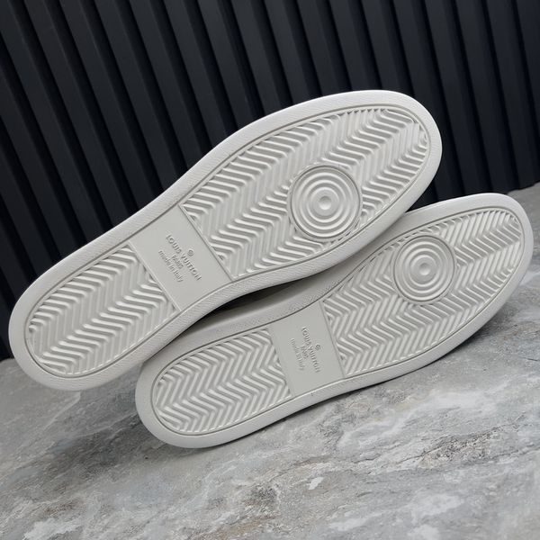 Rivoli Sneakers Monogram White Leather Transparent PVC
