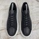 Beverly Hills Damier Monogram кросівки чорні шкіряні 3763 фото 1