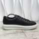 Beverly Hills Damier Monogram кросівки чорні шкіряні 3763 фото 4