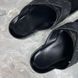 Louis Vuitton шльопанці чорні шкіряні 3035 фото 6