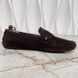 Monte Carlo Moccasins Brown Suede Fur