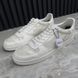 Rivoli Sneakers Monogram White Leather Transparent PVC