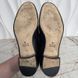 Loafers Interlocking G Tasseled Web Black Leather