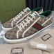 Tennis 1977 Web Sneakers Canvas GG Beige Ebony