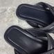 Straps Sandals Monogram Blue Leather