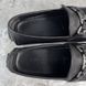 Hockenheim Damier Infini мокасини чорні шкіряні 4122 фото 8