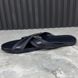 Straps Sandals Monogram Blue Leather