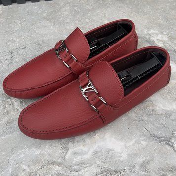 Hockenheim Moccasins Red Leather