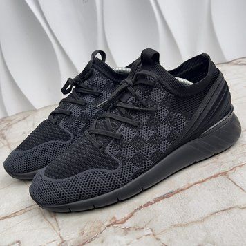 Fastlane Damier Sneaker Graphite Knit