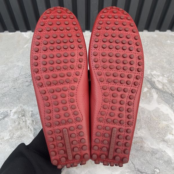 Hockenheim Moccasins Red Leather
