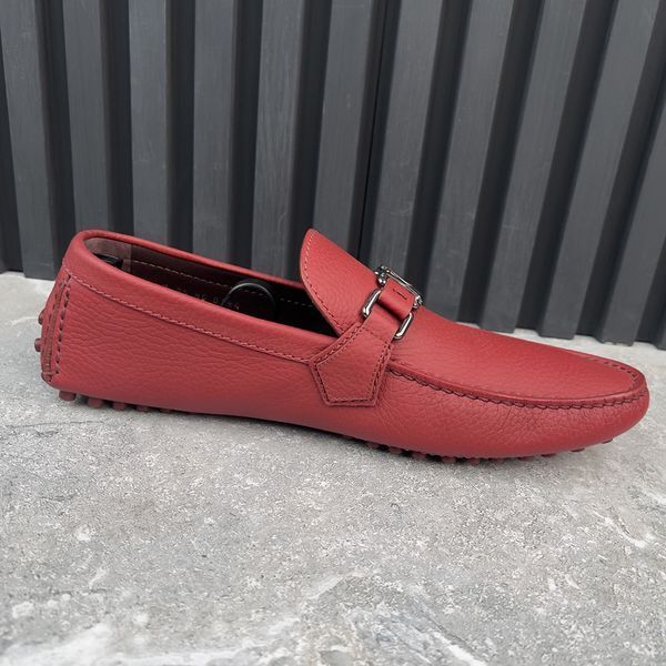 Hockenheim Moccasins Red Leather