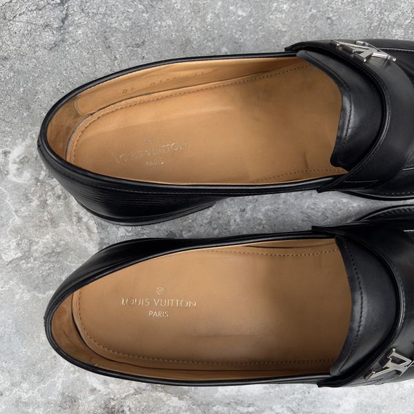 Saint Germain LV Loafers Black Leather