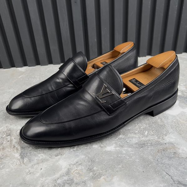 Saint Germain LV Loafers Black Leather