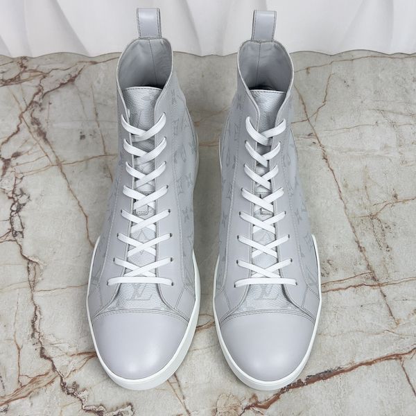 Match Up Sneaker Monogram White Leather